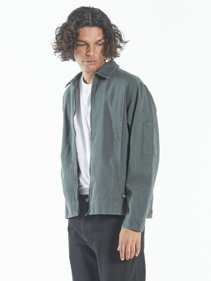 Minimal Thrills Work Jacket - Deep Forest sold by Thrills product image thumbnail 3
