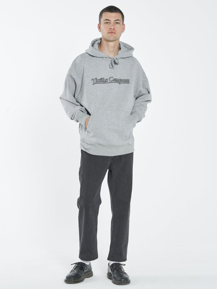 Knights Slouch Pull On Hood - Grey Marle sold by Thrills product image thumbnail 3