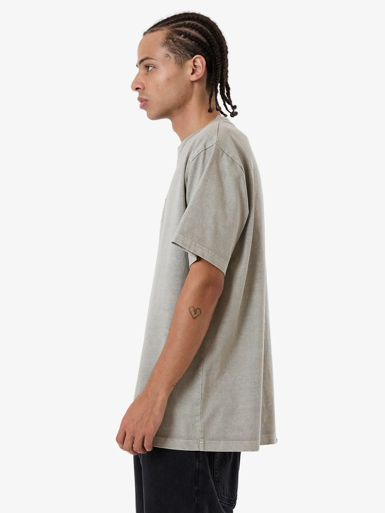 Warped State Embro Merch Fit Tee - Fog sold by Thrills product image thumbnail 5