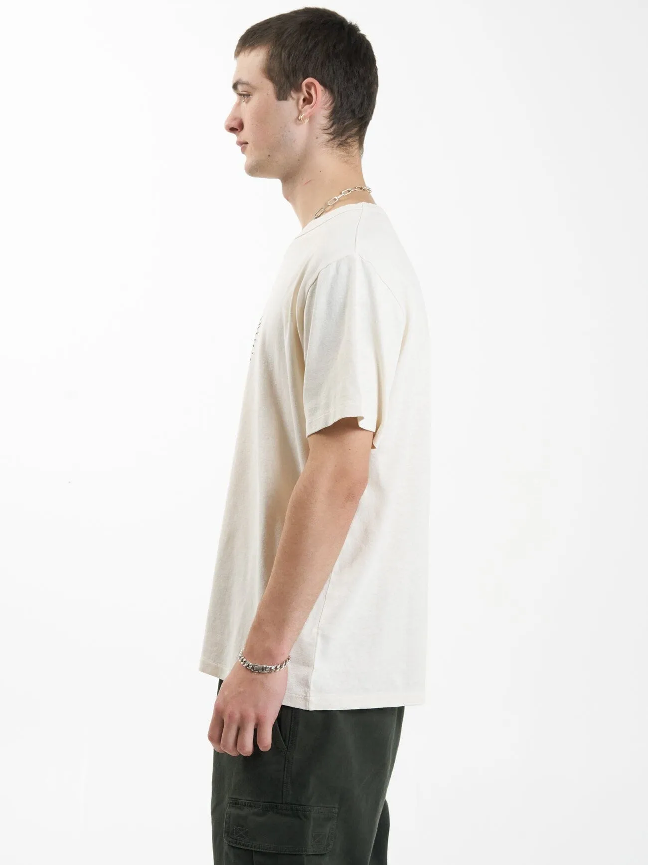 Hemp Experience Existence Merch Fit Tee - Heritage White sold by Thrills product image thumbnail 3