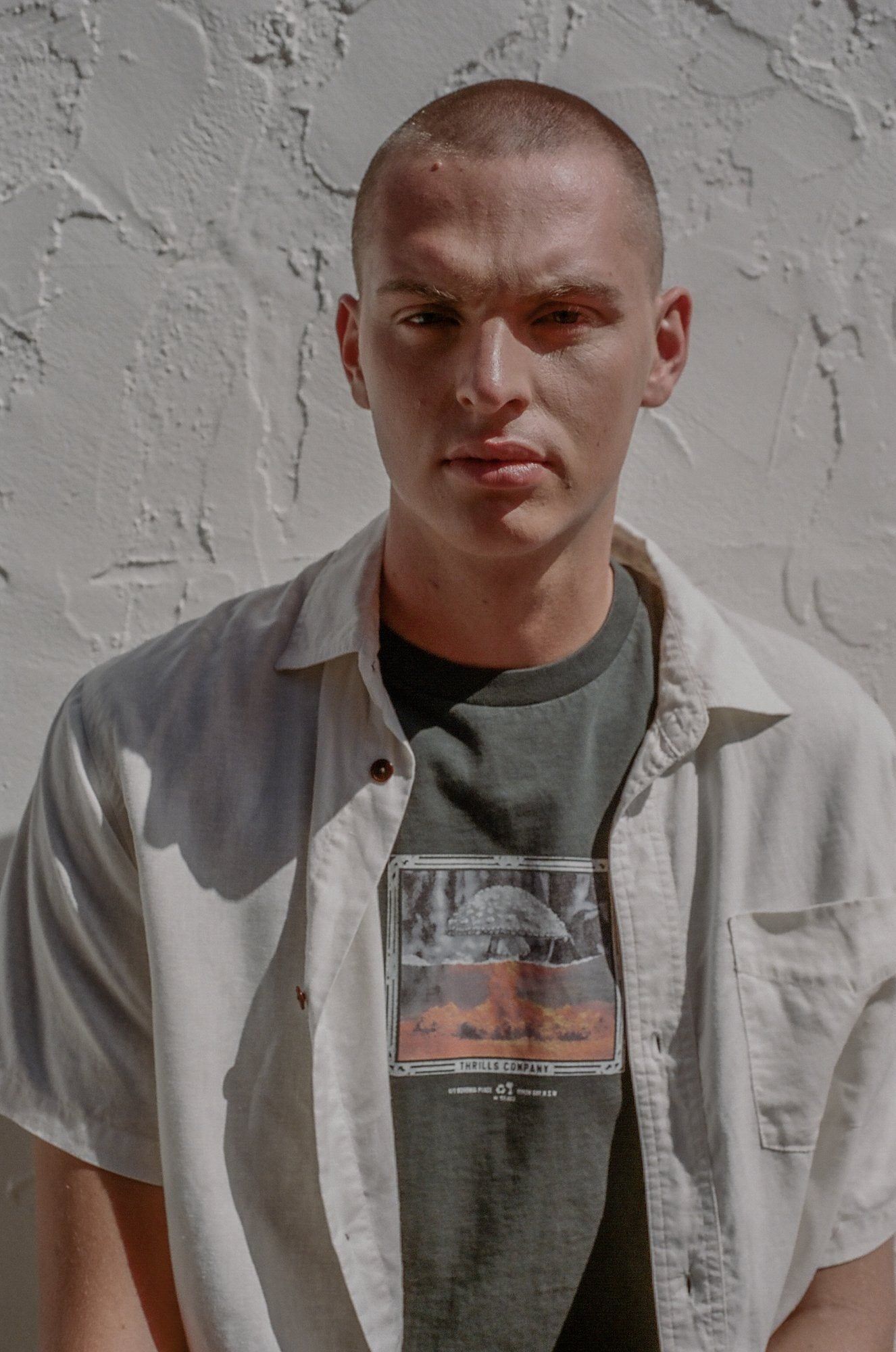 Hemp Minimal Thrills Short Sleeve Shirt - Dirty White sold by Thrills product image thumbnail 6