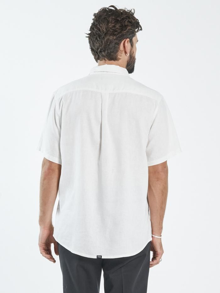Hemp Minimal Thrills Short Sleeve Shirt - Dirty White sold by Thrills product image thumbnail 2