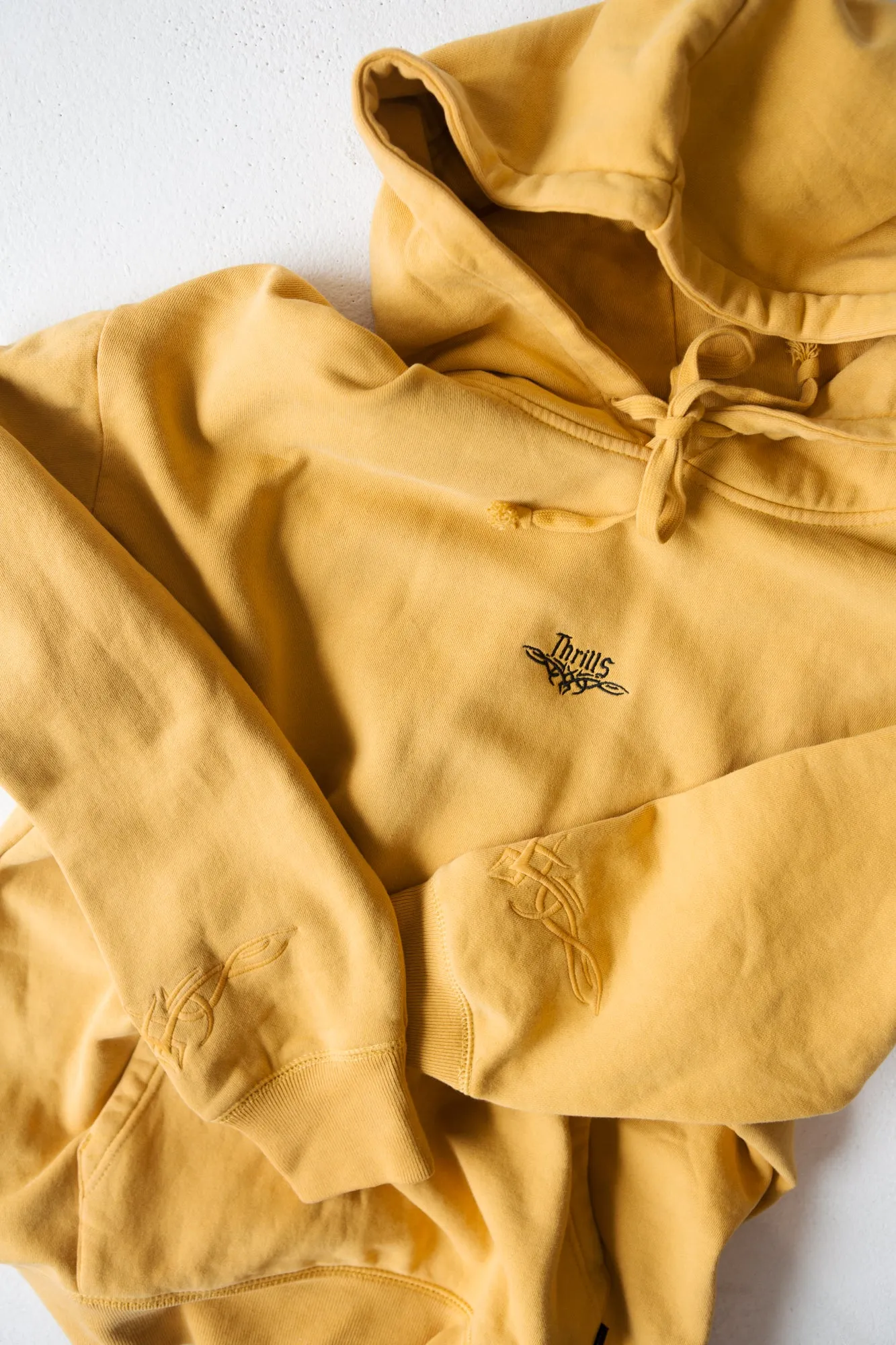 Lords Slouch Pull On Hood - Mineral Yellow sold by Thrills product image thumbnail 5