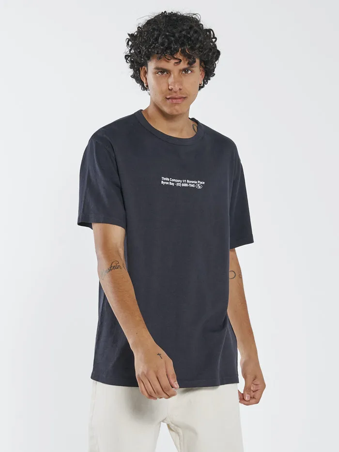 Hemp Century Merch Fit Tee - Dark Navy sold by Thrills product image thumbnail 3