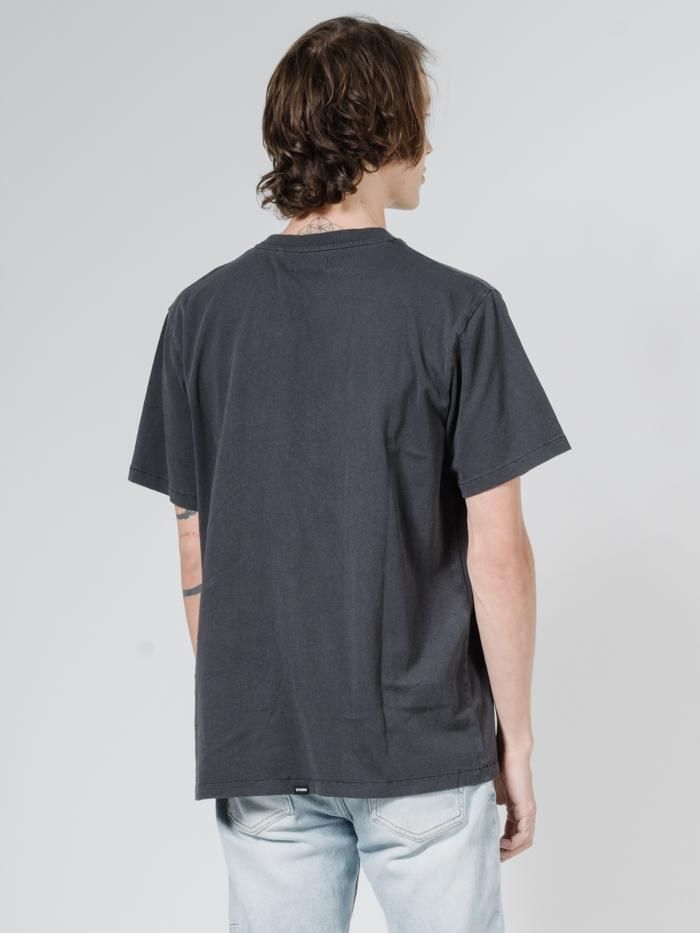 Thrills Cycles Merch Fit Tee - Heritage Black sold by Thrills product image thumbnail 4