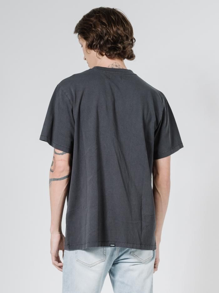 Thrills Cycles Merch Fit Tee - Heritage Black sold by Thrills product image thumbnail 2