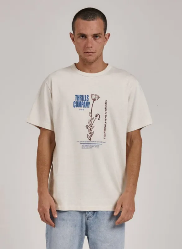 Hemp Natural Effects Merch Fit Tee - Unbleached sold by Thrills