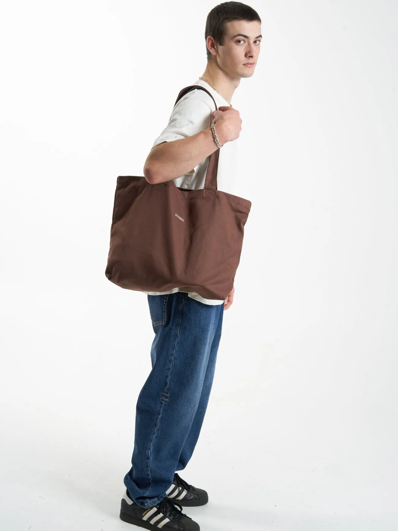Minimal Thrills Tote - Chestnut sold by Thrills product image thumbnail 3