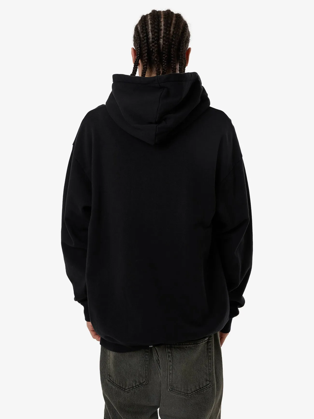 Natural Remedy Zip Hood Fleece - Black sold by Thrills product image thumbnail 4