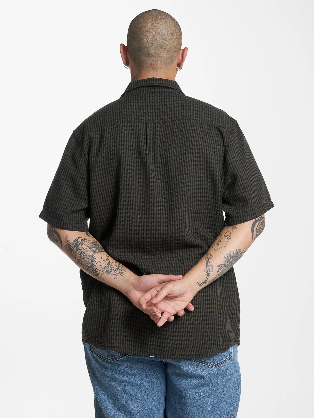 Ever Short Sleeve Shirt - Tarmac sold by Thrills product image thumbnail 5