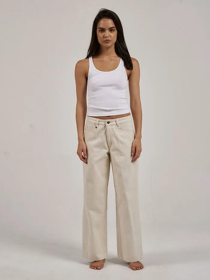 Billie Low Baggie Jean - Heritage White sold by Thrills product image thumbnail 5