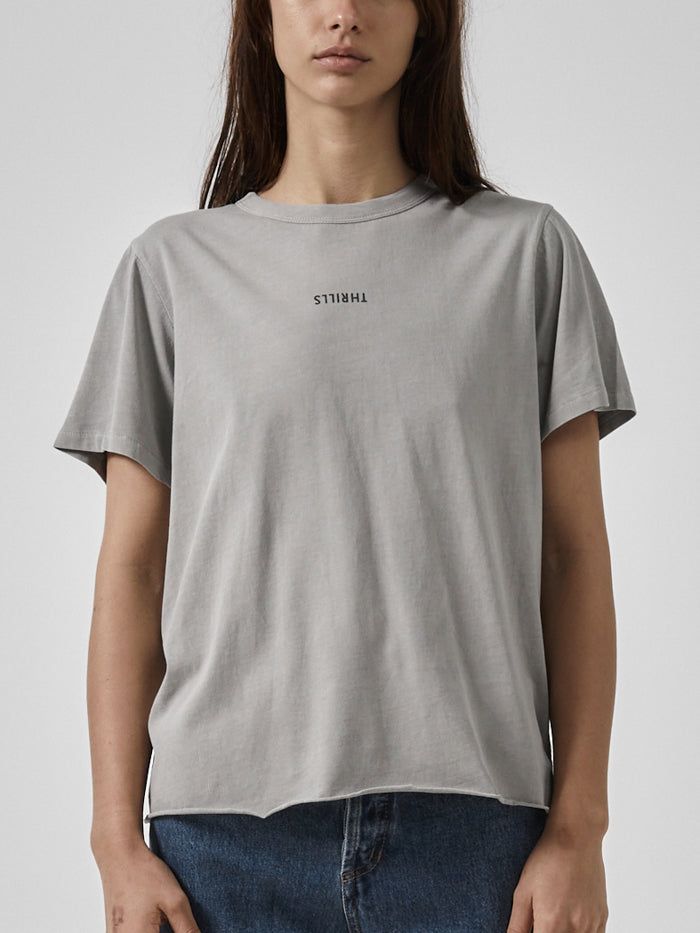 Minimal Thrills Relaxed Tee - Fog sold by Thrills