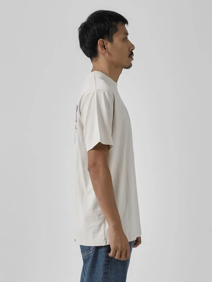 Healing Energies Merch Fit Tee - Heritage White sold by Thrills product image thumbnail 4