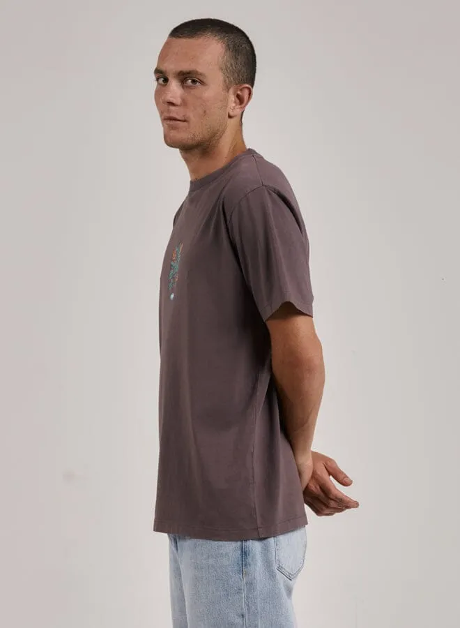 Healing Properties Merch Fit Tee - Plum sold by Thrills product image thumbnail 3