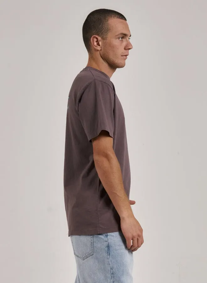 Healing Properties Merch Fit Tee - Plum sold by Thrills product image thumbnail 4