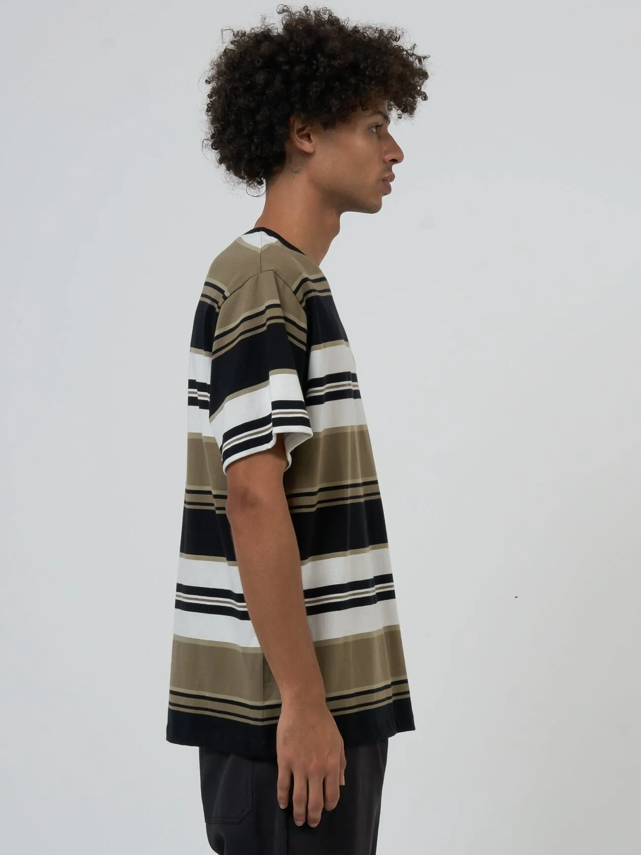 Coordinates Stripe Merch Fit Tee - Desert sold by Thrills product image thumbnail 3