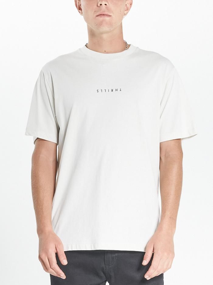 Minimal Thrills Merch Fit Tee - Heritage White sold by Thrills product image thumbnail 3