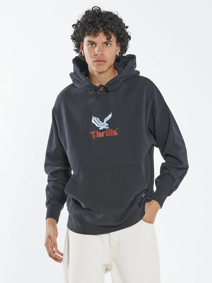 Not Forgotten Slouch Pull On Hood - Twilight Black sold by Thrills