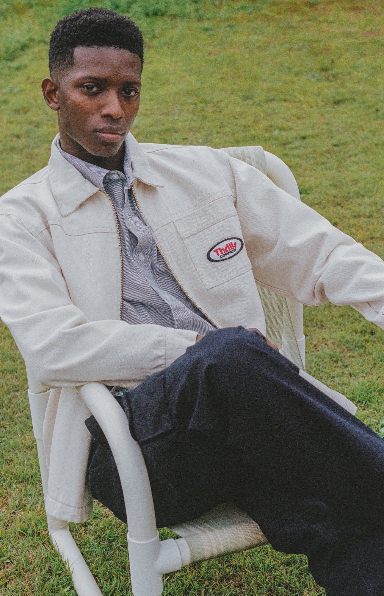 Val Station Jacket - Unbleached sold by Thrills product image thumbnail 5