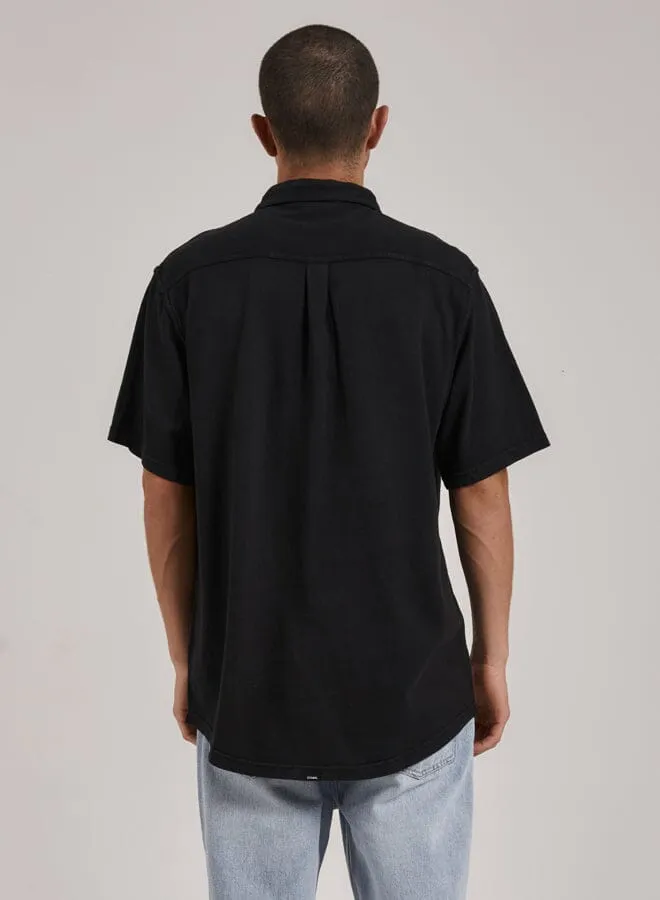 Hemp Thrills Oversized Short Sleeve Jersey Shirt - Black sold by Thrills product image thumbnail 2