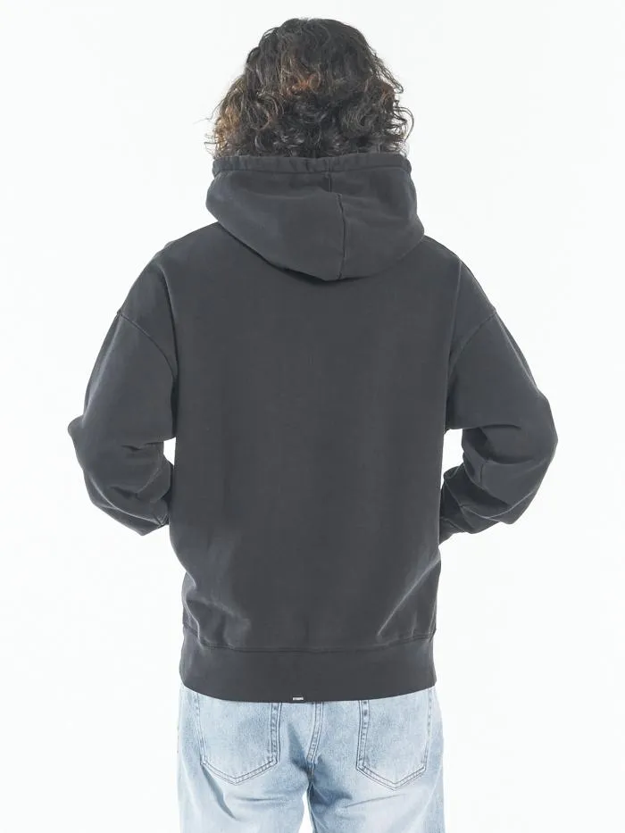 King Habits Slouch Pull On Hood - Black sold by Thrills product image thumbnail 2