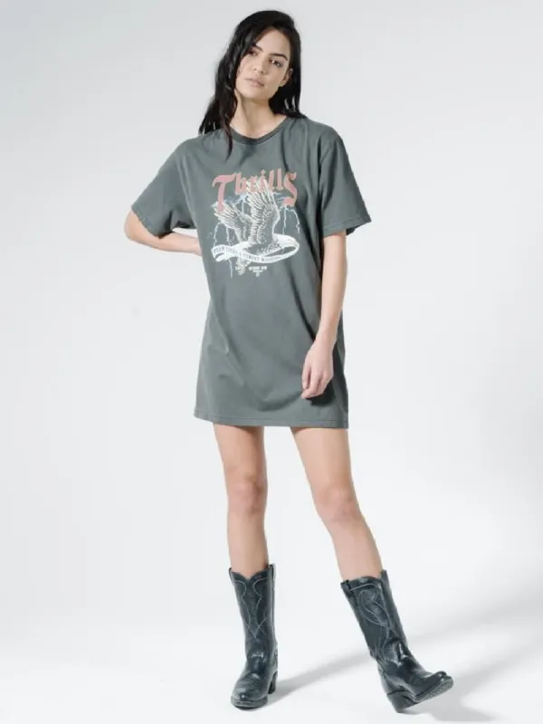 Storm The Castle Merch Fit Tee Dress - Merch Black sold by Thrills