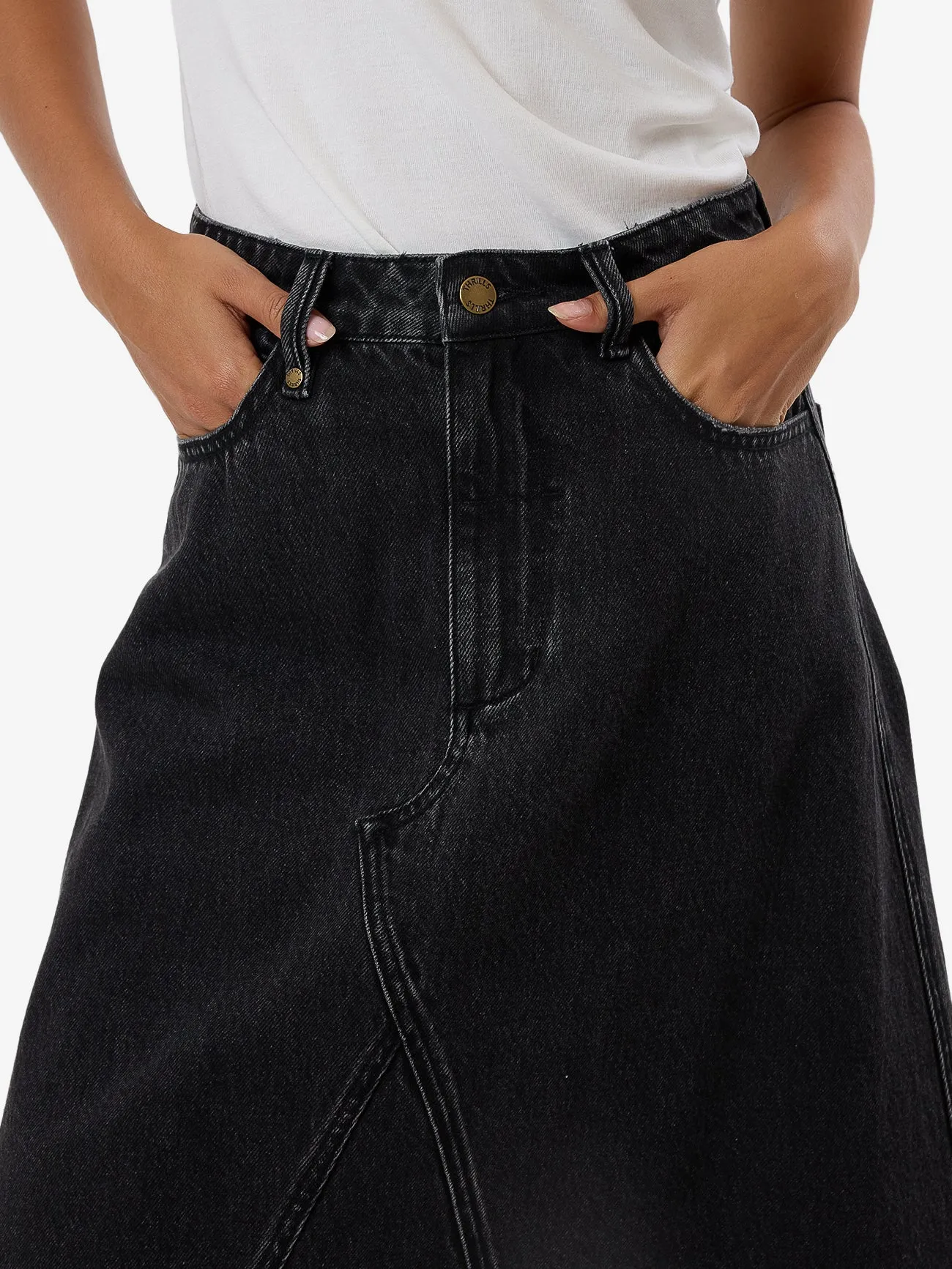 Cooper Skirt - Aged Black sold by Thrills product image thumbnail 2