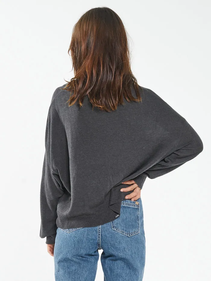 Pause Knit Pullover - Charcoal sold by Thrills product image thumbnail 3