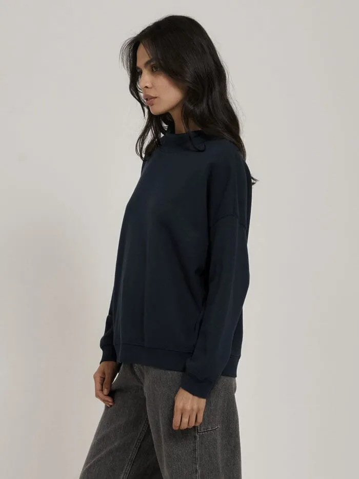 Mock Neck Pullover - Petrol sold by Thrills product image thumbnail 3