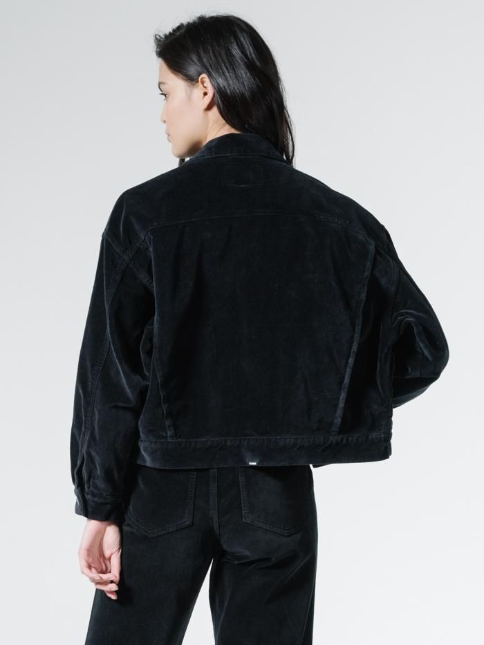 Jessie Velvet Jacket - Black sold by Thrills product image thumbnail 7