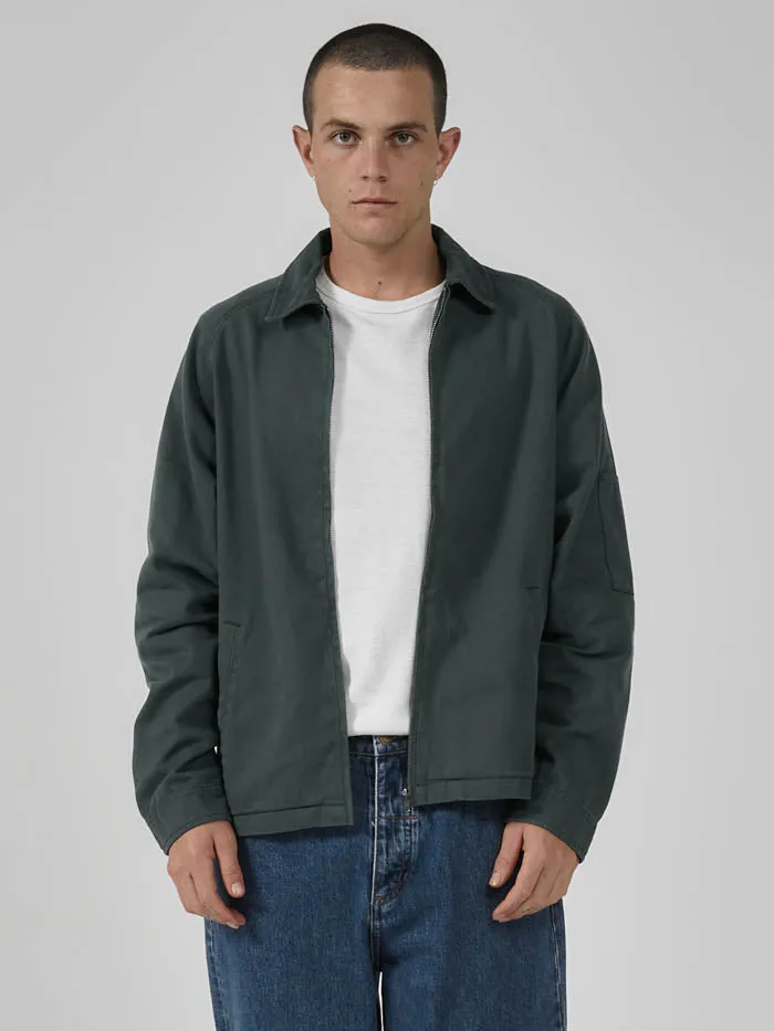 Minimal Thrills Work Jacket - Mallard Green sold by Thrills