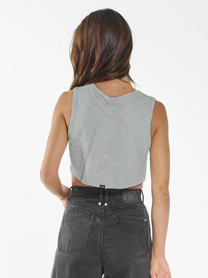 Some Kind of Paradise Super Crop Tank - Vintage Marle sold by Thrills product image thumbnail 2