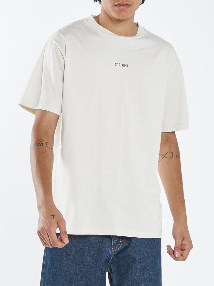 Minimal Thrills Merch Fit Tee - Heritage White sold by Thrills product image thumbnail 3