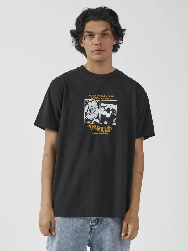 Petal Vision Merch Fit Tee - Black sold by Thrills