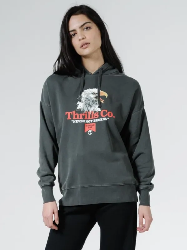 Talla Slouch Hoodie - Merch Black sold by Thrills
