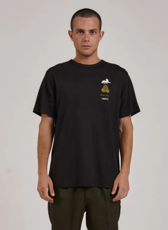 Hemp Guardian Merch Fit Tee - Black sold by Thrills