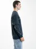Wisdom Oversize Polar Fleece Crew - Petrol sold by Thrills