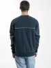 Wisdom Oversize Polar Fleece Crew - Petrol sold by Thrills