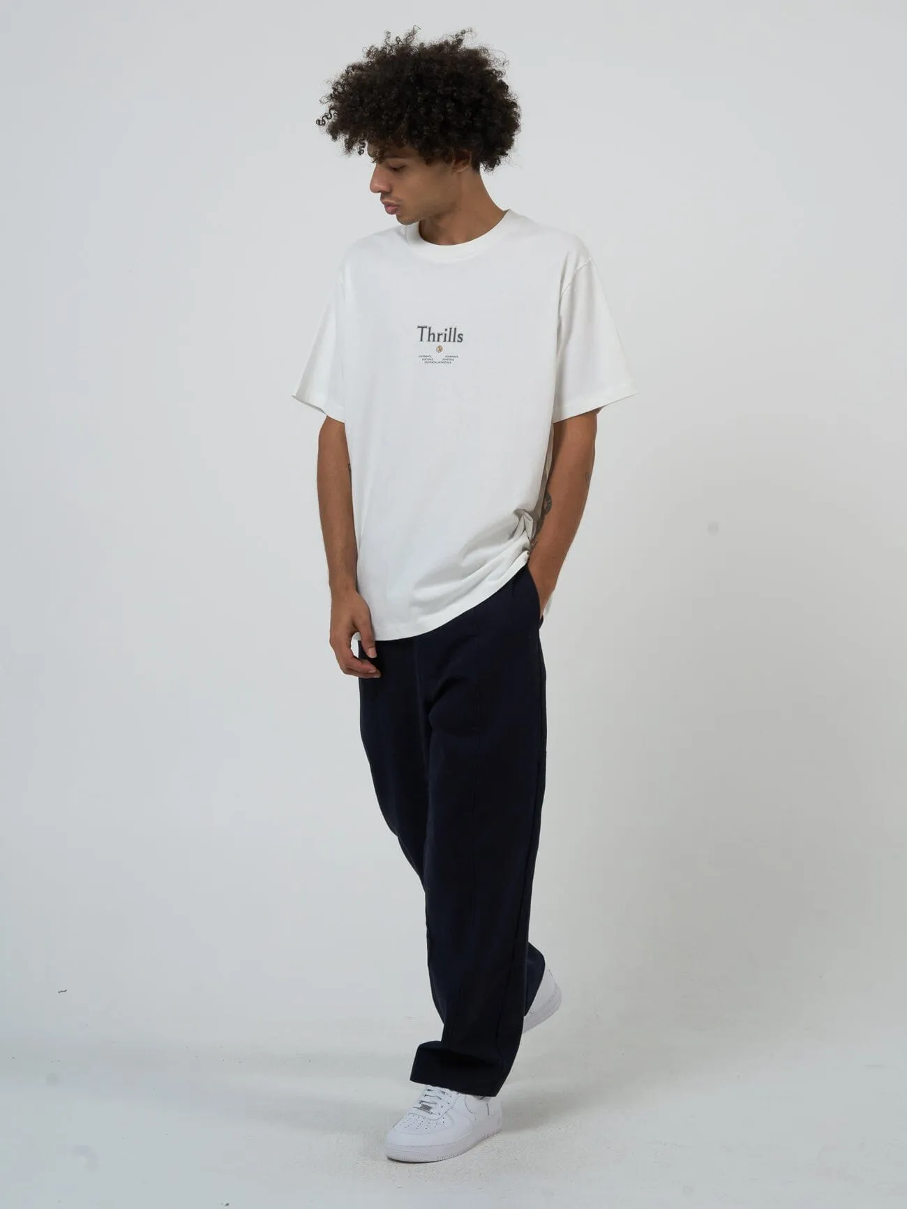 Existencial Country Club Merch Fit Tee - Dirty White sold by Thrills product image thumbnail 5