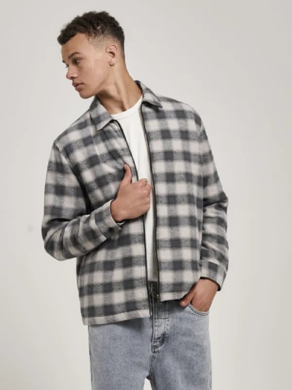 Barrio Quilt Flannel Jacket - Petrol sold by Thrills
