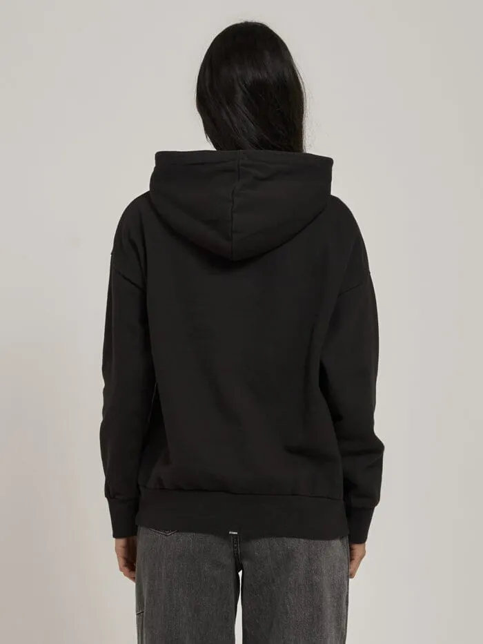 As You Are Fleece Hood - Washed Black sold by Thrills product image thumbnail 2