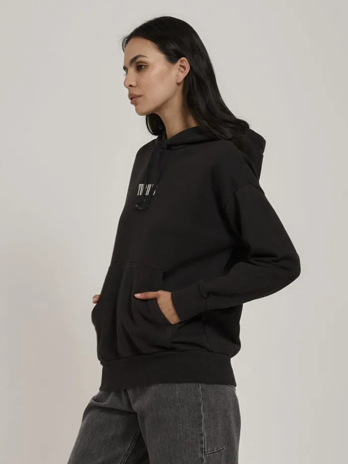 As You Are Fleece Hood - Washed Black sold by Thrills product image thumbnail 3