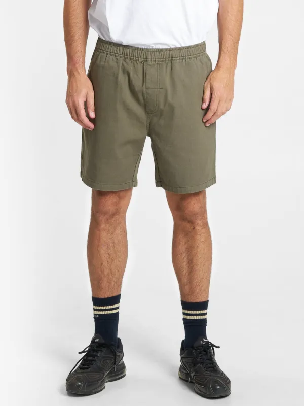 Minimal Thrills Work Volley - Army Green sold by Thrills