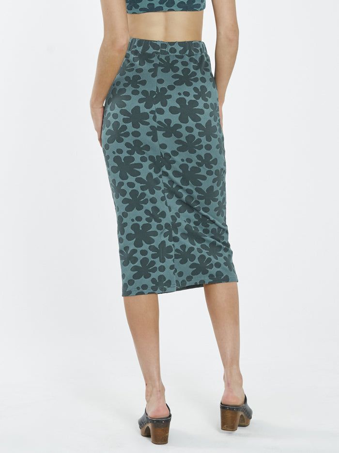 Layla Skirt - Vintage Teal sold by Thrills product image thumbnail 2
