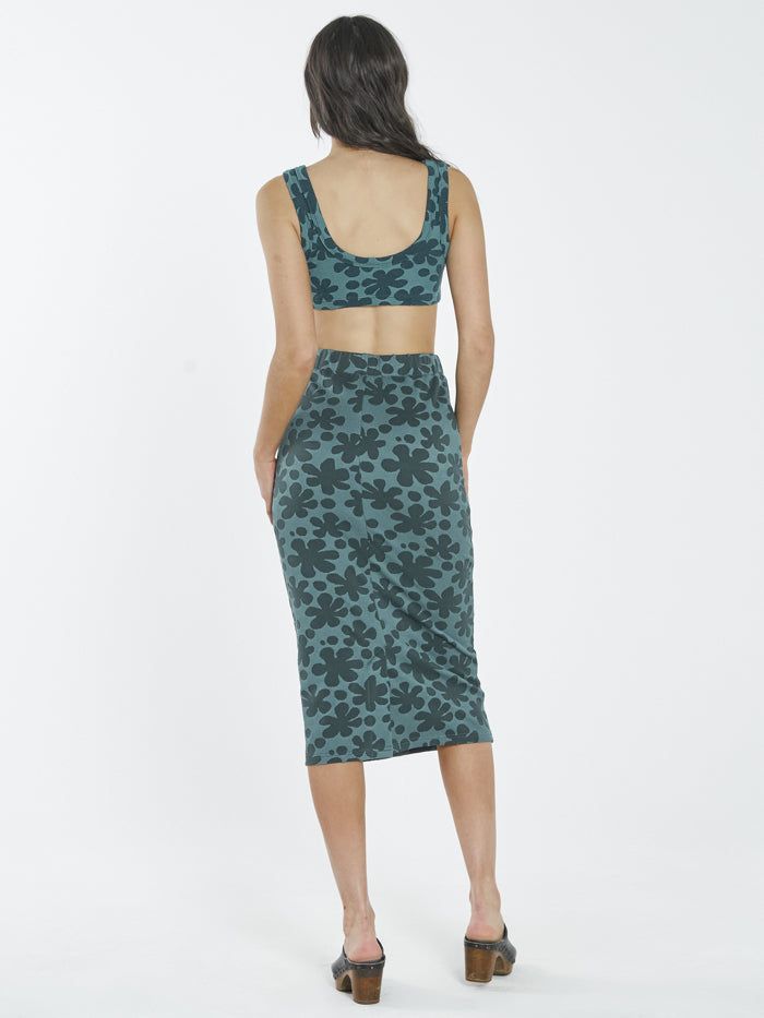 Layla Skirt - Vintage Teal sold by Thrills product image thumbnail 7