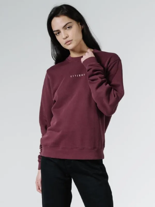 Minimal Thrills Crew - Blood Red sold by Thrills