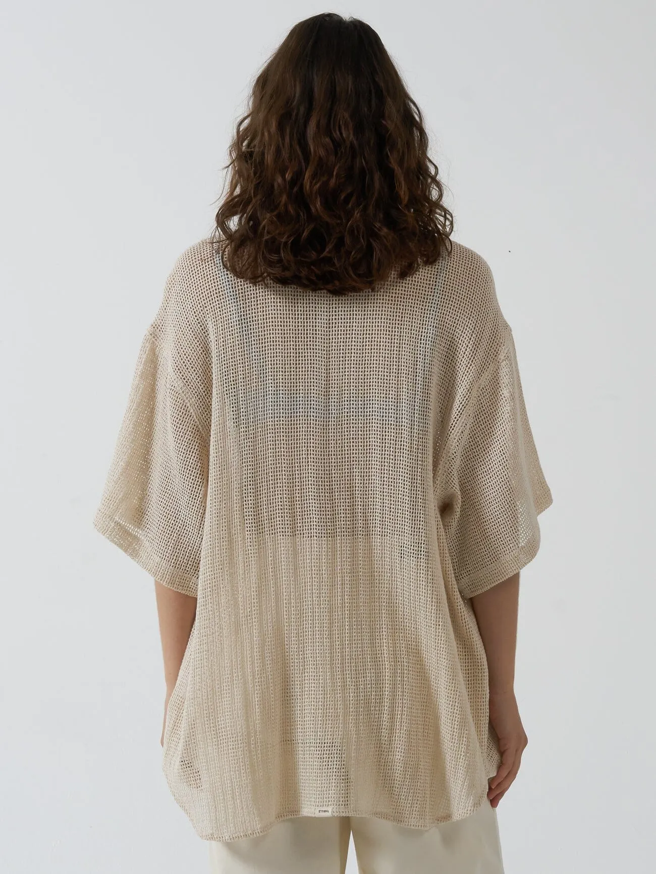 Lattice Shirt - Unbleached sold by Thrills product image thumbnail 2