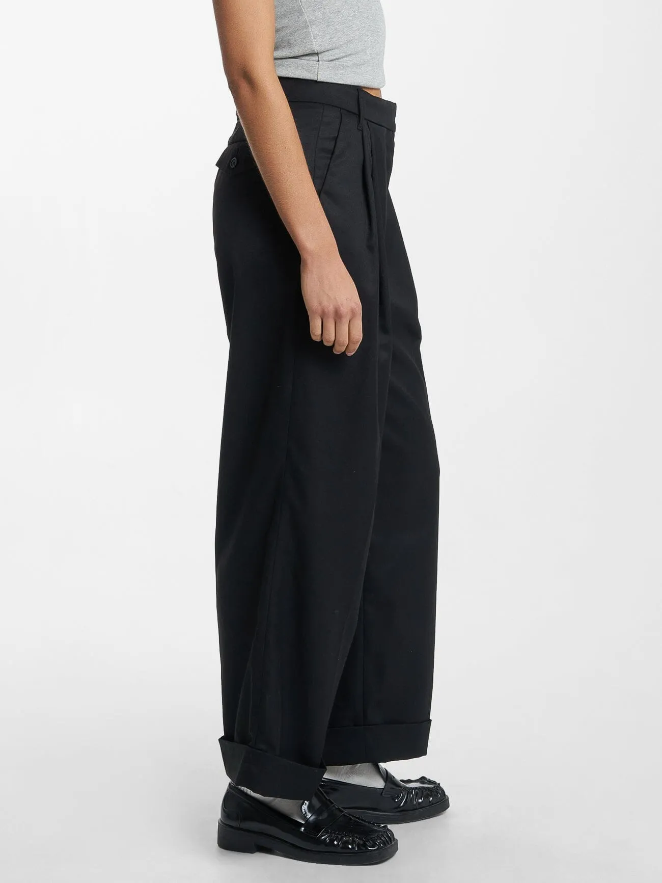 Giovanna Trouser - Black sold by Thrills product image thumbnail 5