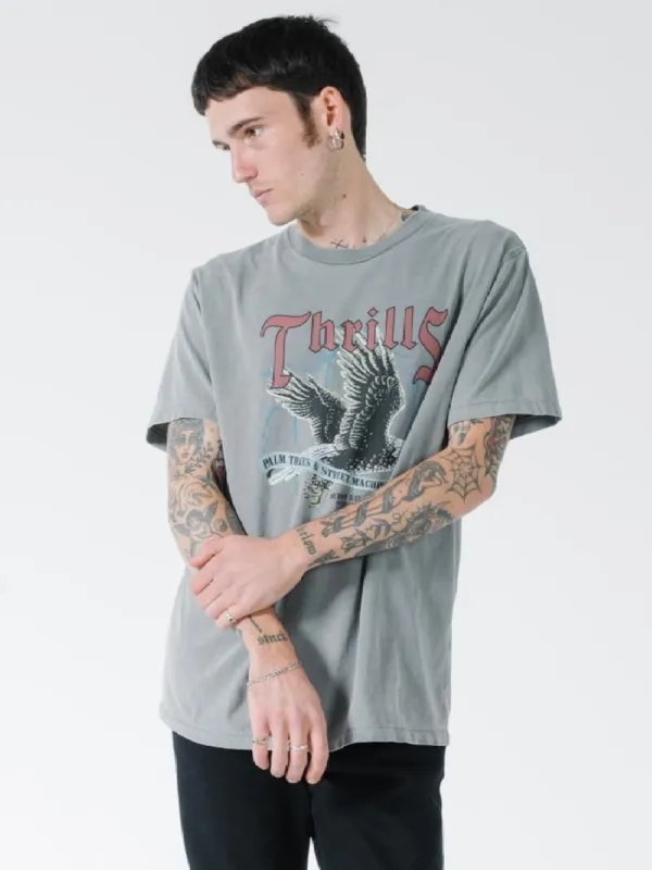 Storm The Castle Merch Fit Tee - Washed Grey sold by Thrills
