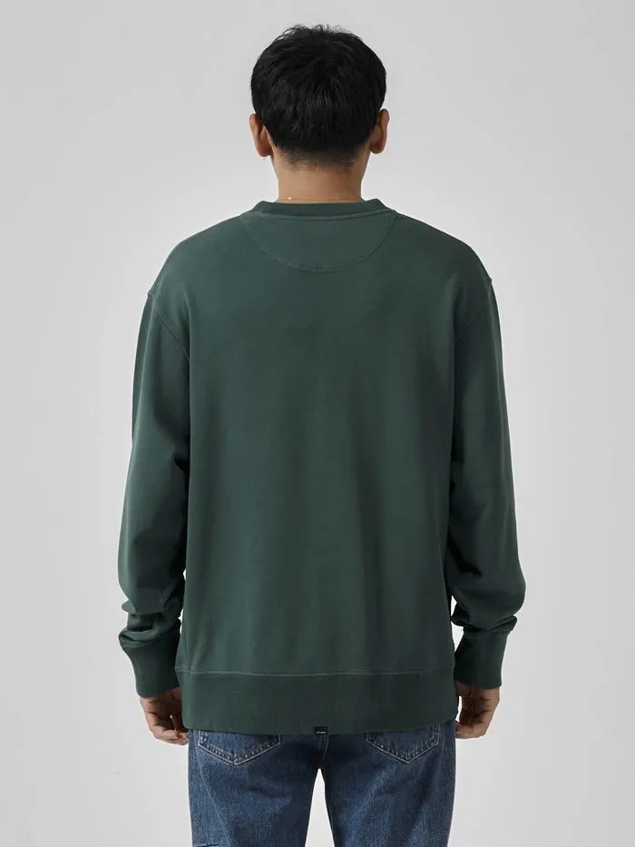 Minimal Thrills Oversize Crew - Mallard Green sold by Thrills product image thumbnail 2